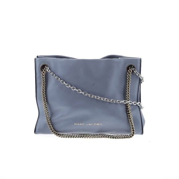 Marc Jacobs Light Blue Chain Shoulder “The large Dual” Bag - Picture 1 of 3